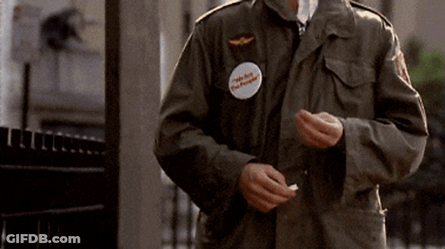 Taxi Driver Travis Bickle Chewing Food GIF