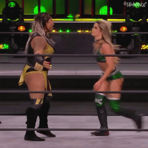 Tay Conti Wrestling Match Up GIF