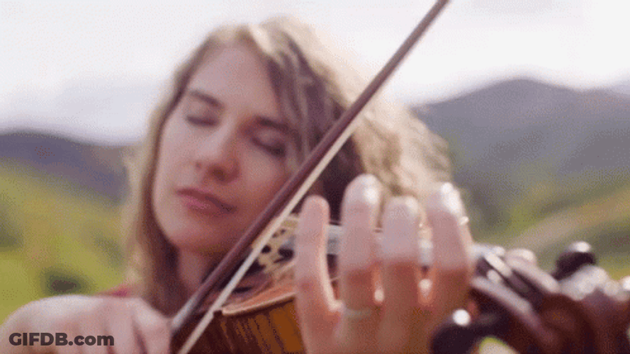 Taylor Davis Violin Performance GIF