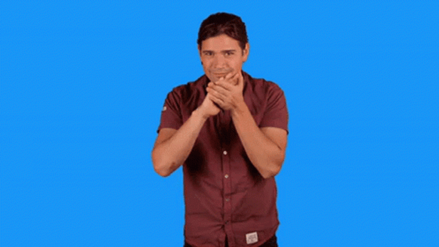 Taylor Hanson Rubbing Hands Together GIF