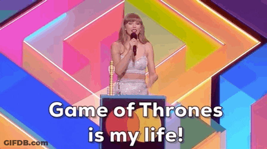 Taylor Swift Birthday Game Of Thrones GIF