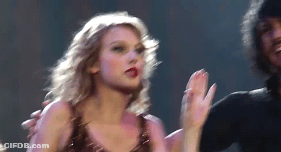 Taylor Swift Blah Blah Talk To My Hands GIF