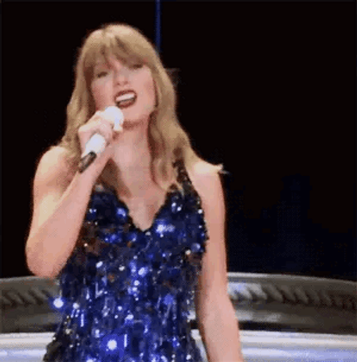 Taylor Swift Bombastic Side Eye Meme GIF