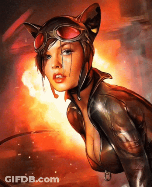 Taylor Swift Catwoman GIF