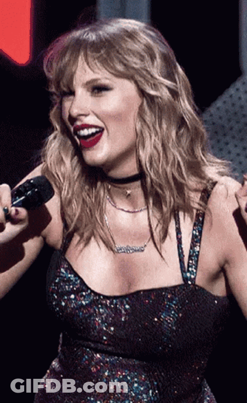Taylor Swift Dancing Joyous GIF
