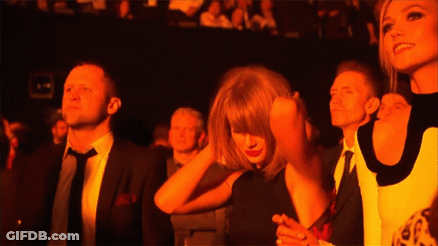 Taylor Swift Dancing Slowly GIF