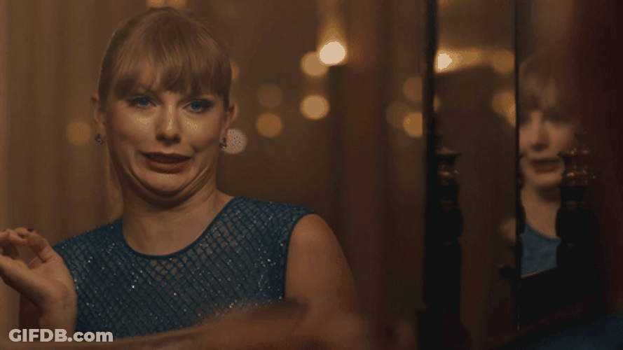Taylor Swift Date Funny Face GIF