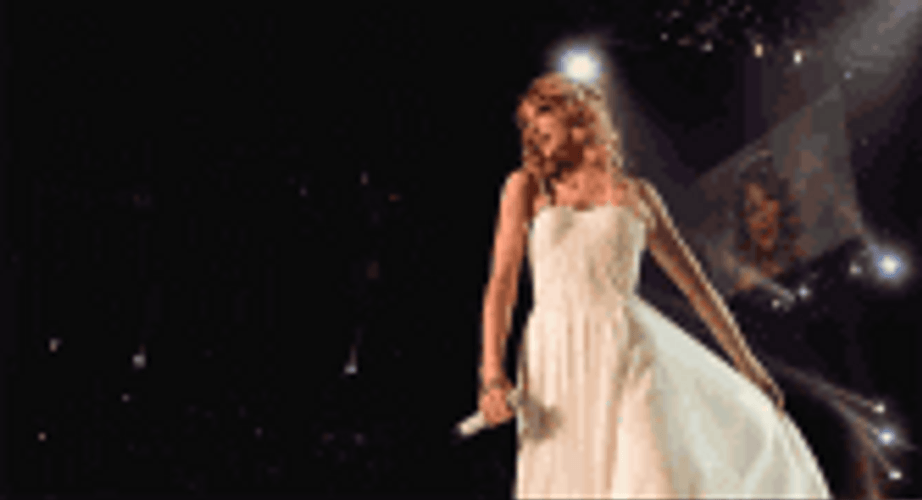 Taylor Swift Fearless Dress Concert GIF