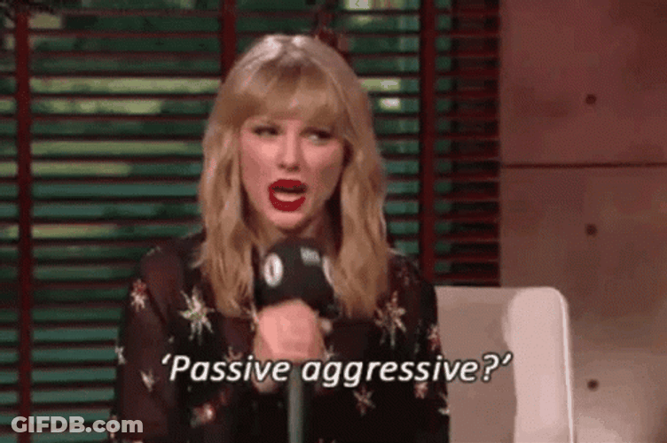 Taylor Swift Gorgeously Asking Passive Aggressive GIF