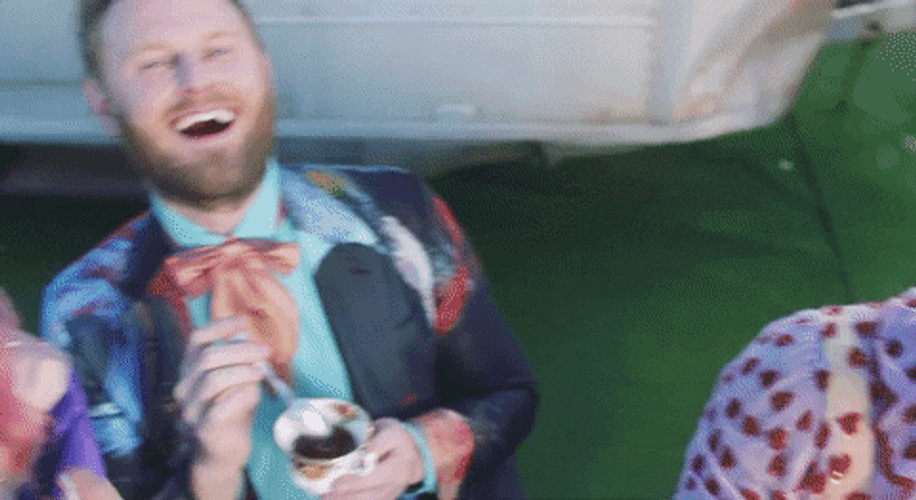 Taylor Swift Having Tea Party GIF