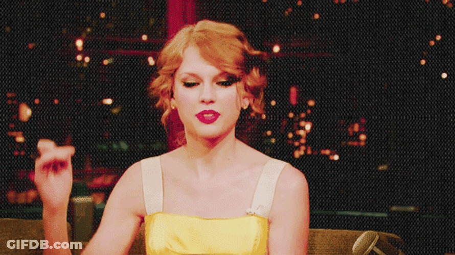 Taylor Swift Raise Hand GIF