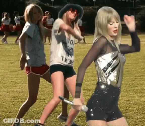 Taylor Swift Weird Dance Meme GIF