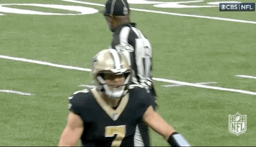 Taysom Hill Chest Bump With Derek Carr GIF