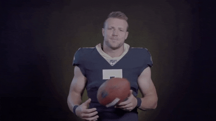 Taysom Hill Playing With Football GIF