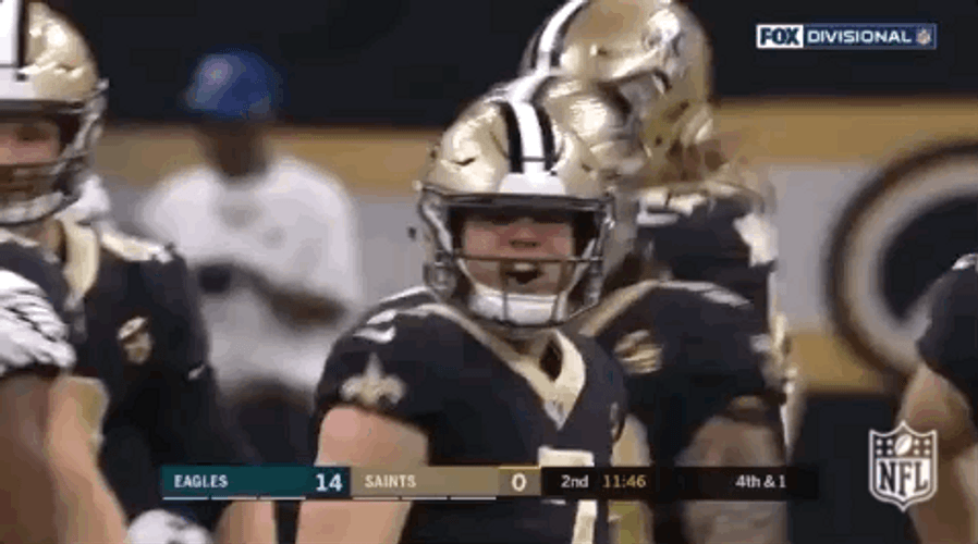 Taysom Hill Rejoicing With Teammates GIF