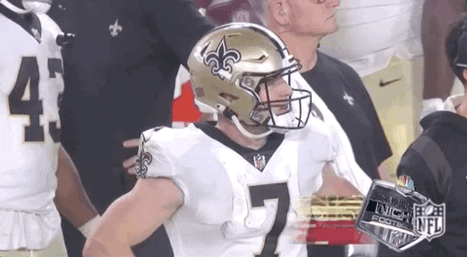 Taysom Hill Touchdown Signal GIF