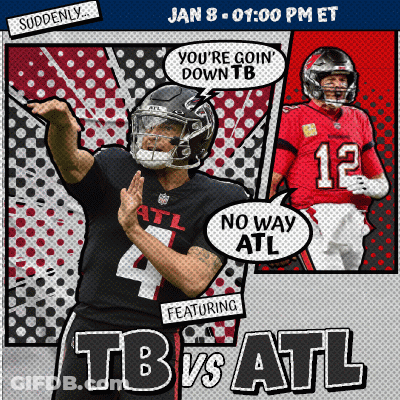 TB Vs ATL January 8 1:00 PM ET GIF