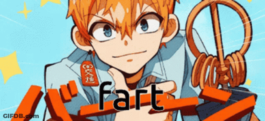 Tbhk Anime Fart Meme Kou Minamoto GIF