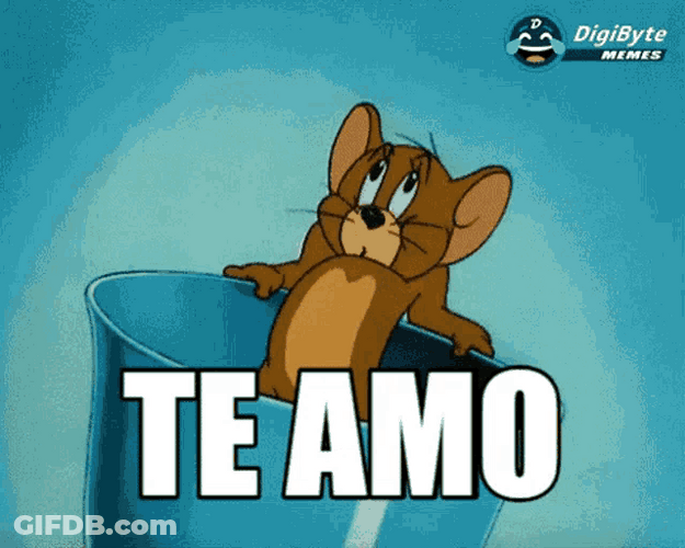 Te Amo Beating Heart Tom And Jerry Meme GIF