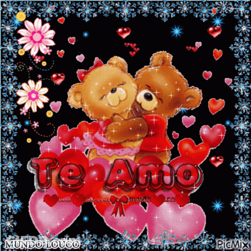 Te Amo Hugging Bears Amor GIF