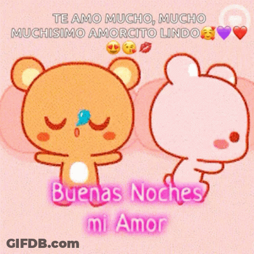 Te Amo Mucho Mucho Muchisimo Amorcito Lindo Buenas Noches Mi Amor GIF