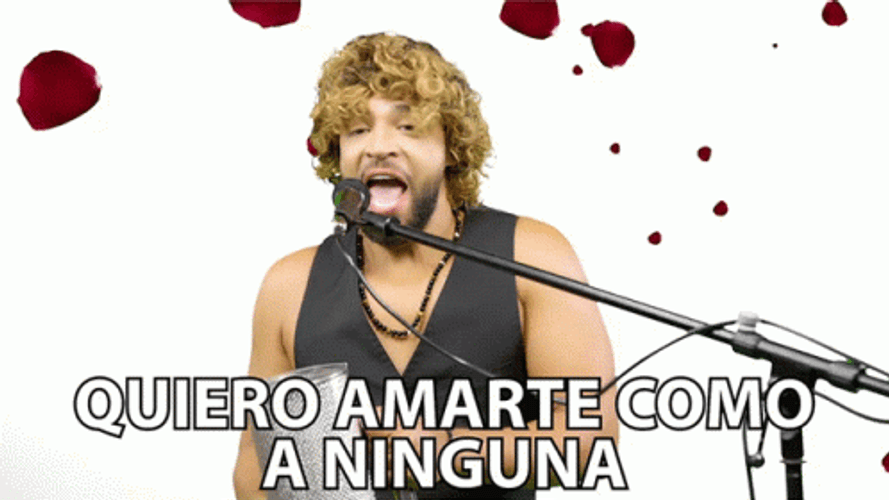 Te Quiero Rockstar Rose Petals Falling GIF