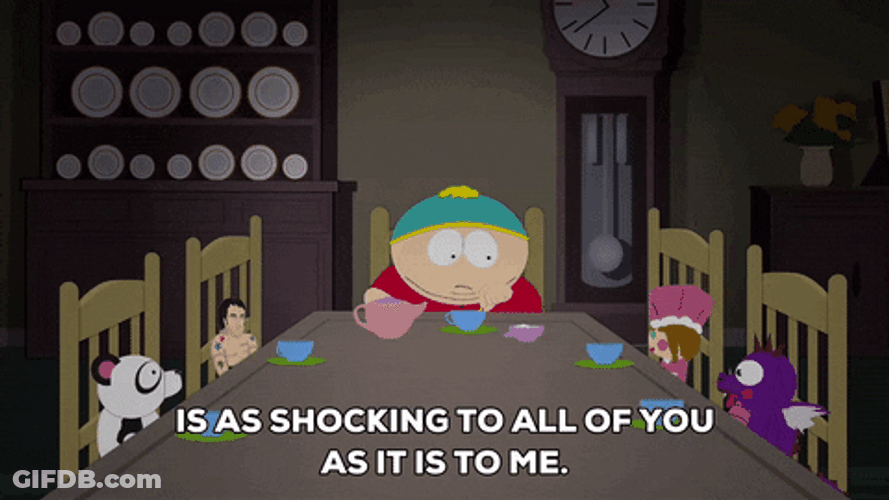 Tea Party South Park Eric Cartman GIF