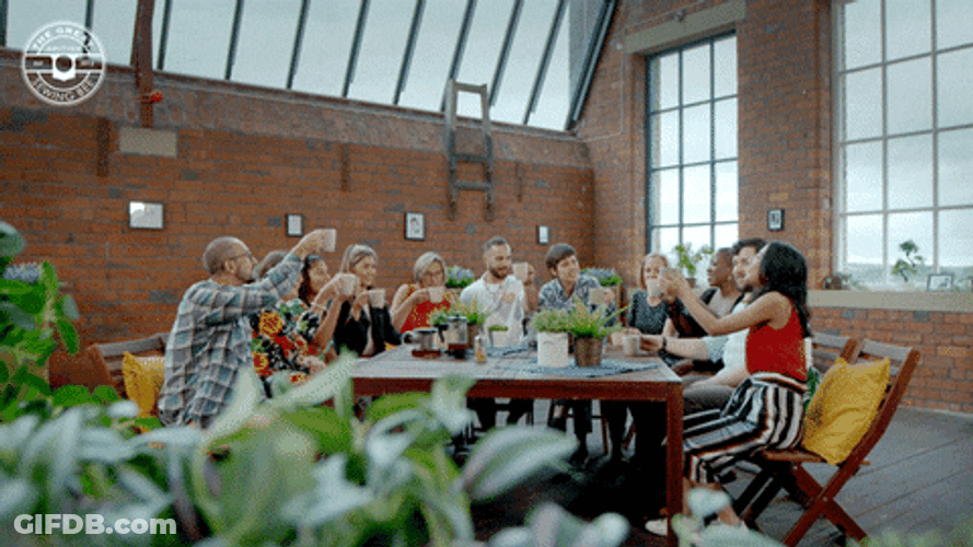Tea Party The Great British Sewing Bee GIF