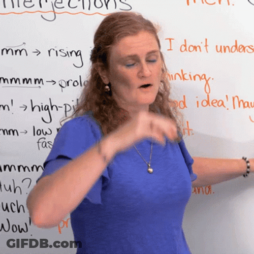Teacher Ronnie Tired Phew GIF