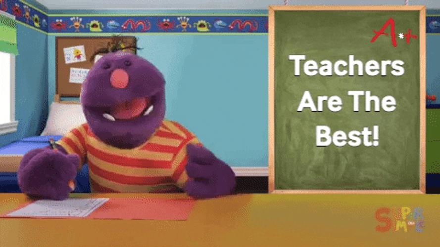 Teacher's Day Thank You Greeting GIF