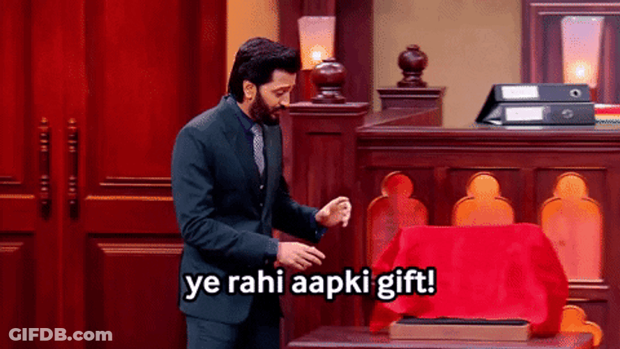 Teacher's Surprised Quiz Meme GIF