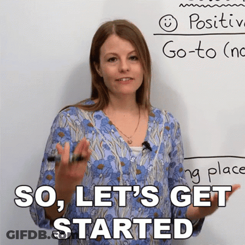 Teacher Said Lets Get It Started GIF