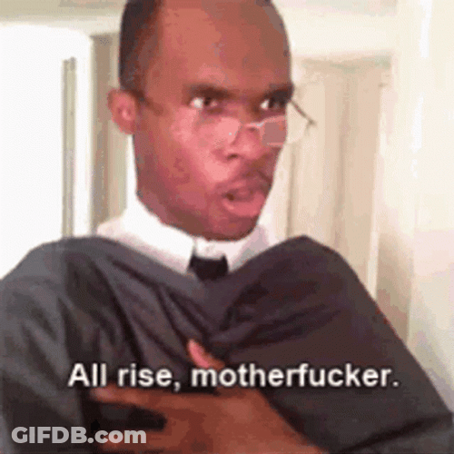 Teacher Says All Rise GIF