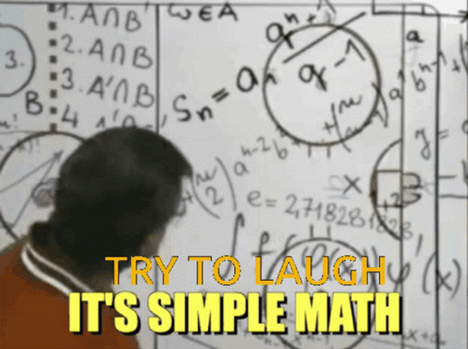 Teacher Simple Math Try To Laugh GIF