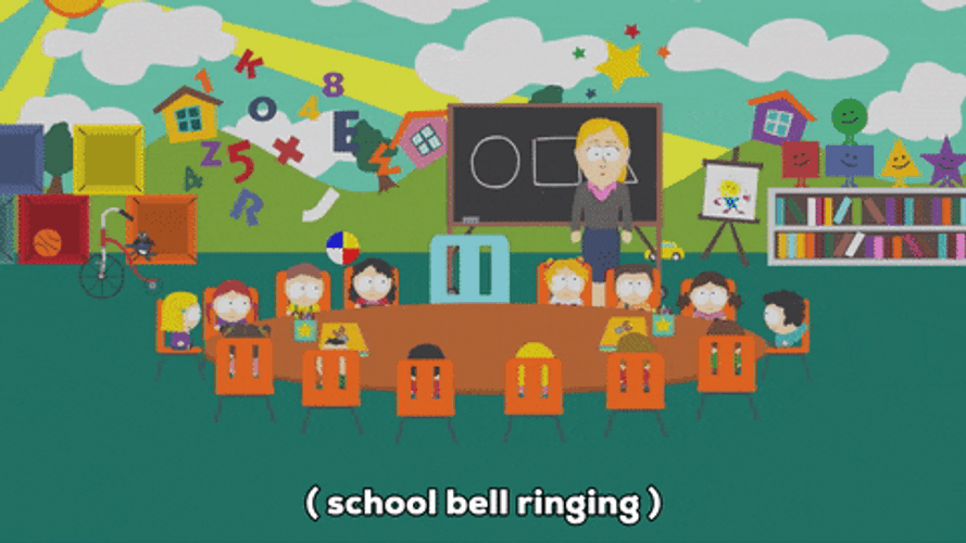 Teacher Teaching In The Classroom GIF