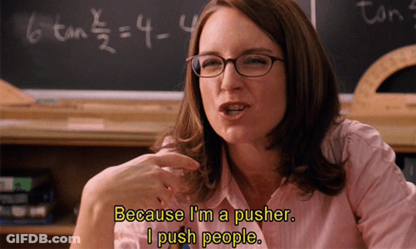 Teacher Tina Fey Mean Girls GIF