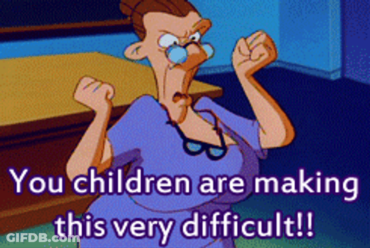 Teacher Tired GIF