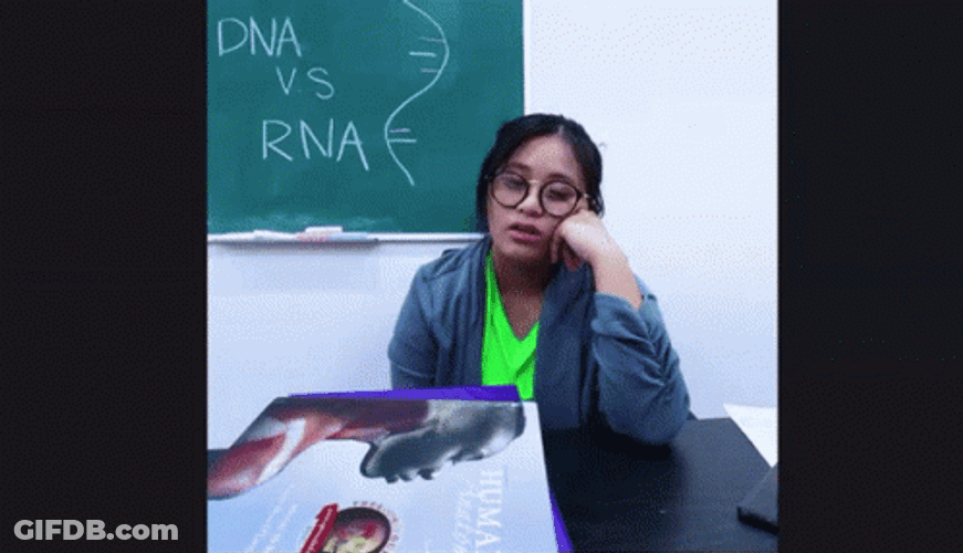 Teacher Tired And Feeling Sleepy GIF