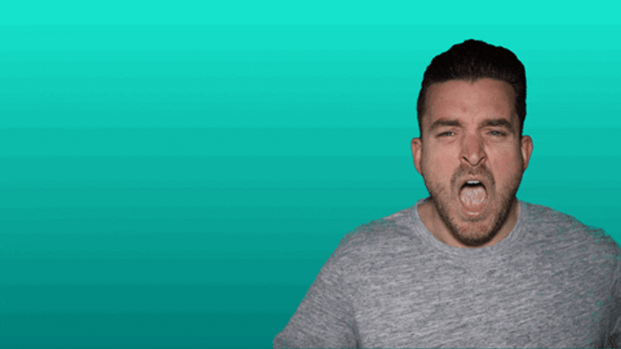 Teacher Tired Man Yawning GIF