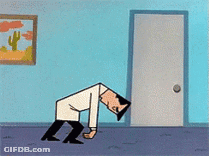 Teacher Tired Professor Utonium Walking Slowly GIF