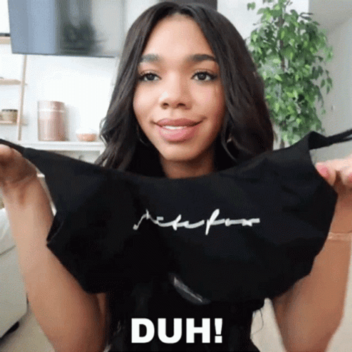 Teala Dunn Saying Duh GIF