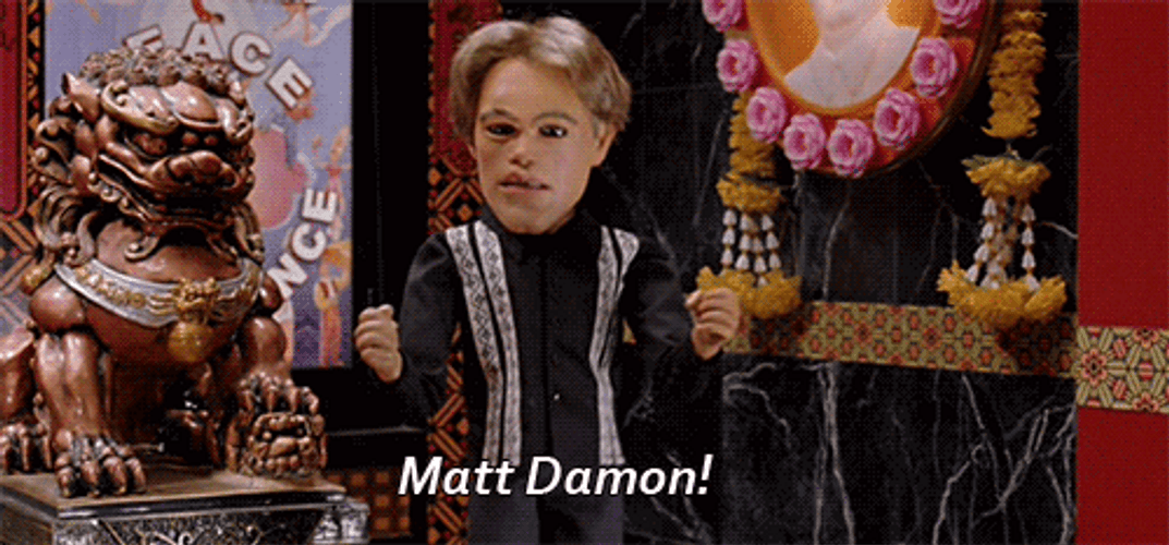 Team America World Police Matt Damon GIF