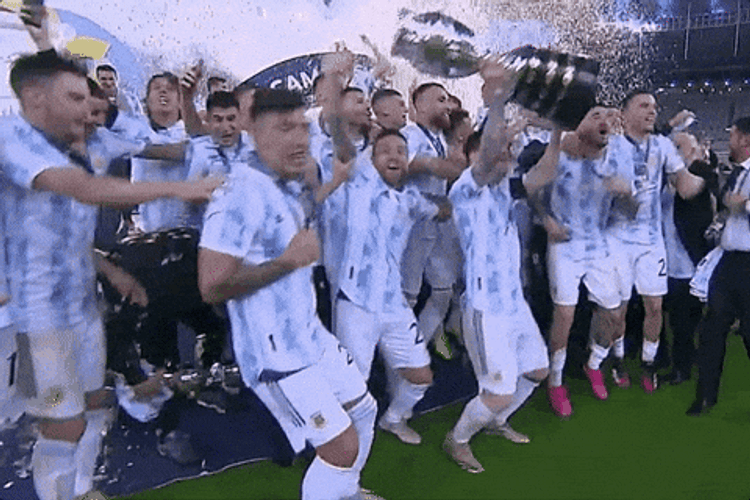 Team Argentina Ecstatic Celebration GIF