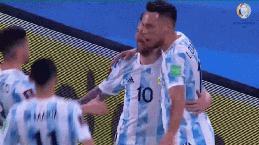 Team Argentina Group Hug Celebration GIF