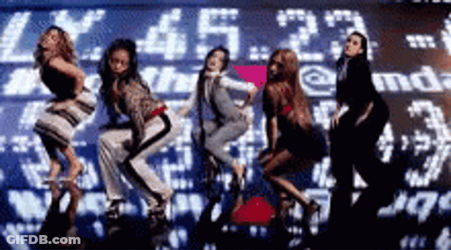 Team Building Fifth Harmony Performance GIF