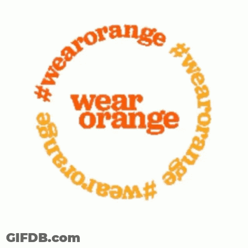 Team Building Wear Orange Logo GIF