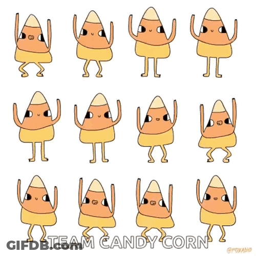Team Candy Corn Dancing GIF
