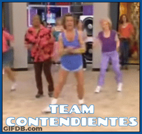 Team Contendientes Dancing GIF