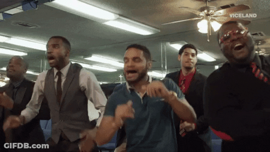 Team Dancing To Notti Bop GIF