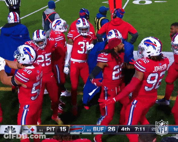 Team Doing Bill Hader Dance GIF